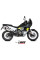 Глушник мотоцикловий Slip-On (Dakar) MIVV для Husqvarna Norden 901 (22-) срібний