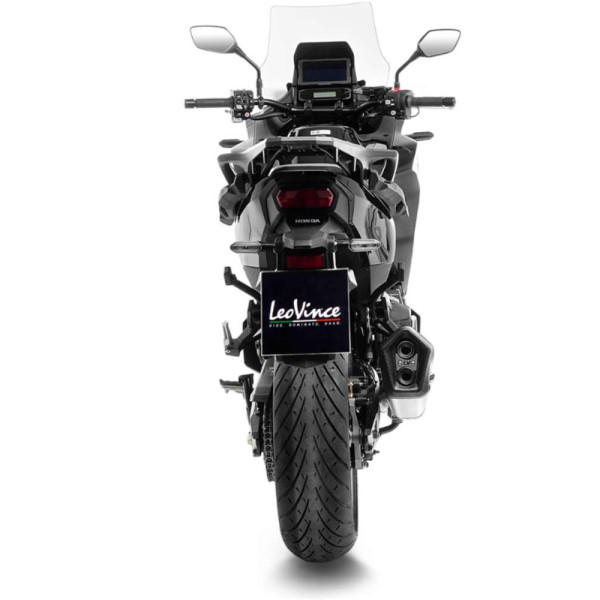 Вихлопна система LeoVince LV-12 Slip-On, Нержавіюча сталь для Honda NT 1100 (22-)