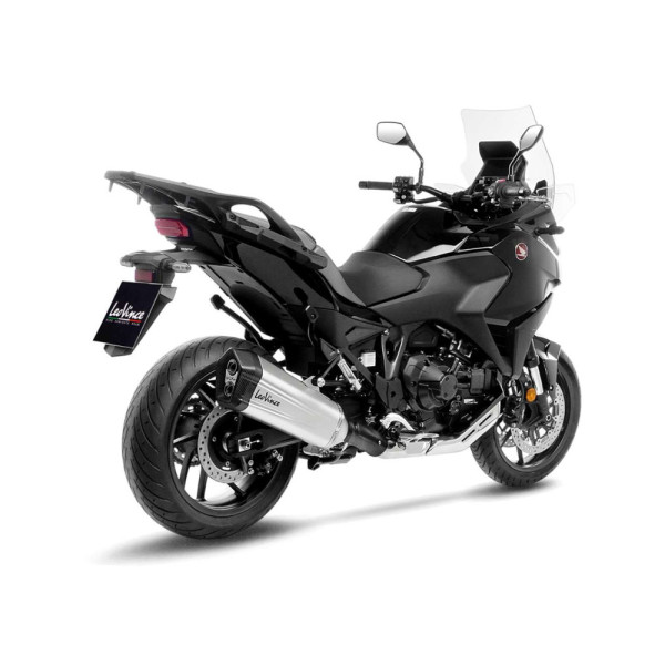 Вихлопна система LeoVince LV-12 Slip-On, Нержавіюча сталь для Honda NT 1100 (22-)