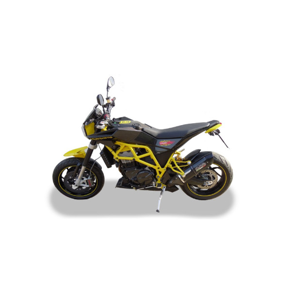 Глушник G.P.R Furore Nero Slip-On, Чорний Алюміній - Husqvarna Nuda 900 / R 12-13