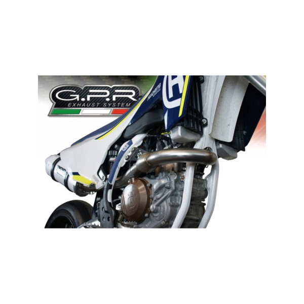 Повний вихлопний систем G.P.R Albus Ceramic Алюміній - Husqvarna FS 450 16