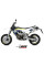 Глушник мотоцикловий Slip-On Line (Oval) MIVV для Husqvarna 701 Supermoto / Enduro (17-20) титановий