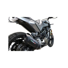 Глушник G.P.R Furore Evo4 Nero Slip-On, Чорний Алюміній - Husqvarna Vitpilen 401 21-22 e5