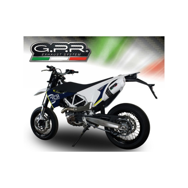 Глушник G.P.R Albus Ceramic Slip-On, Aluminium - Husqvarna Enduro 701 15-16 e3