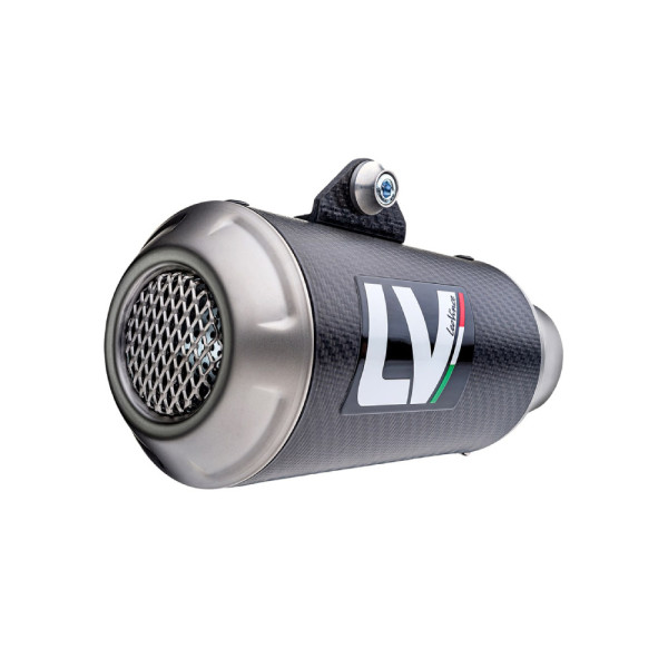 Вихлопна система LeoVince LV-10 Slip-On, Carbon для Husqvarna SVARTPILEN 125 21-, SVARTPILEN 401 20-, VITPILEN 125 21-, VITPILEN 401 20-