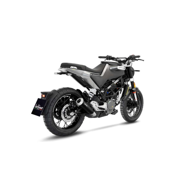 Вихлопна система LeoVince GP One Slip-On для вибраних моделей марки Husqvarna чорна