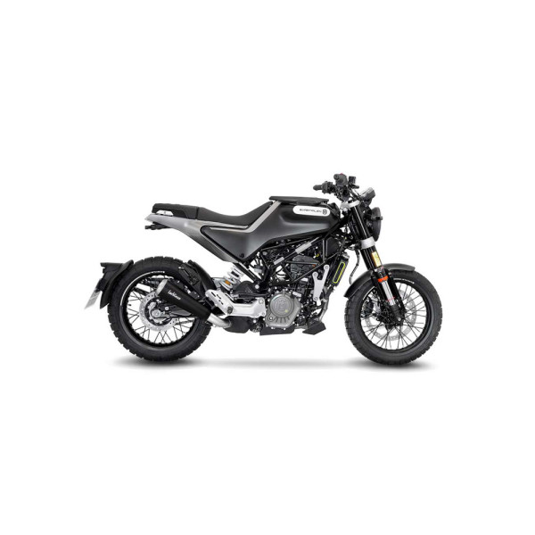 Вихлопна система LeoVince GP One Slip-On для вибраних моделей марки Husqvarna чорна