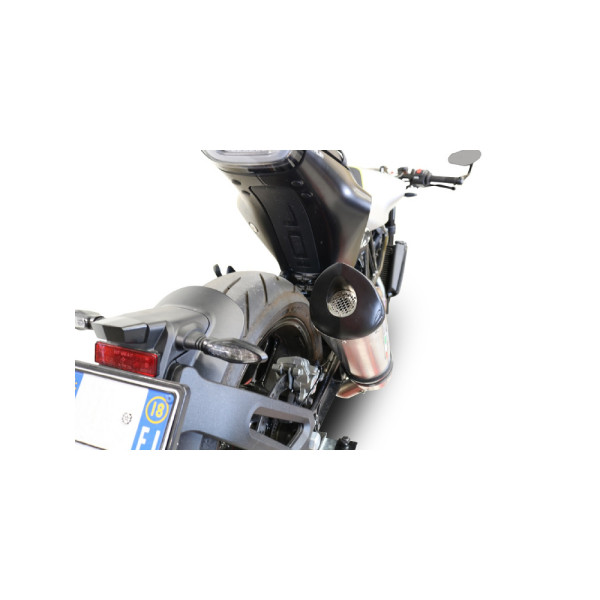 Глушник G.P.R Tiburon Titanium Evo4 Slip-On, Titanium - Husqvarna Svartpilen 701 18-20 e4