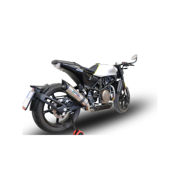 Глушник G.P.R Tiburon Titanium Evo4 Slip-On, Titanium - Husqvarna Svartpilen 701 18-20 e4