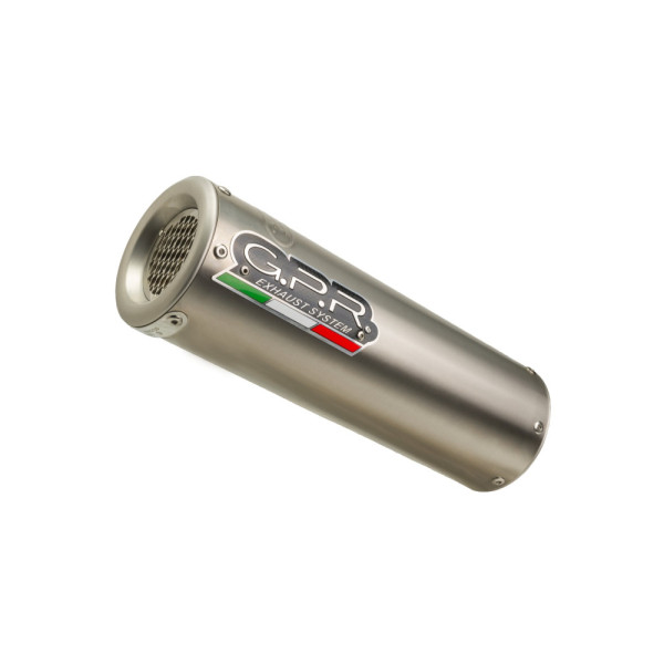 Глушник G.P.R M3 Titanium Natural Slip-On, Titanium - Husqvarna Svartpilen 701 18-20 e4