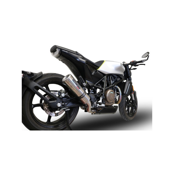 Глушник G.P.R M3 Inox Slip-On, Нержавіюча сталь - Husqvarna Svartpilen 701 18-20 e4