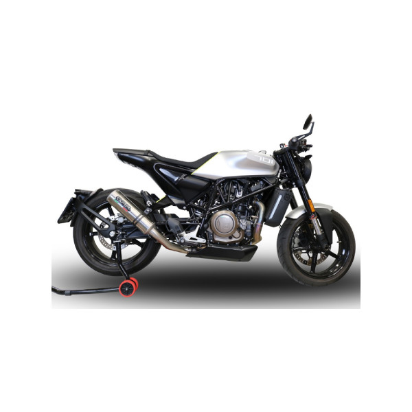 Глушник G.P.R M3 Inox Slip-On, Нержавіюча сталь - Husqvarna Svartpilen 701 18-20 e4