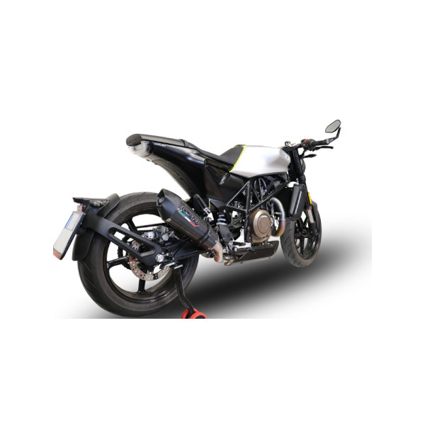 Глушник G.P.R GP Evo4 Poppy Slip-On, Нержавіюча сталь - Husqvarna Svartpilen 701 18-20 e4