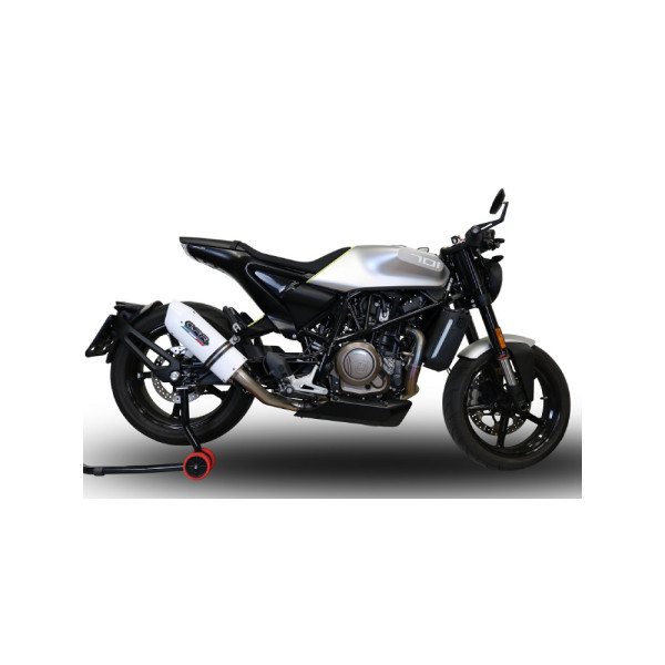 Глушник G.P.R Albus Evo4 Slip-On, Алюміній - Husqvarna Svartpilen 701 18-20 e4