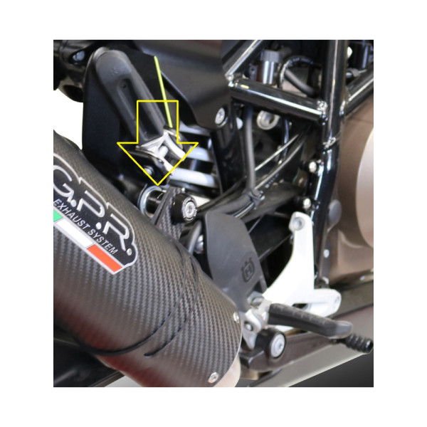 Глушник G.P.R Albus Evo4 Slip-On, Алюміній - Husqvarna Svartpilen 701 18-20 e4