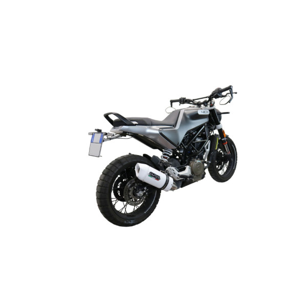 Глушник G.P.R Albus Evo4 Slip-On, Алюміній - Husqvarna Svartpilen 401 20 e4