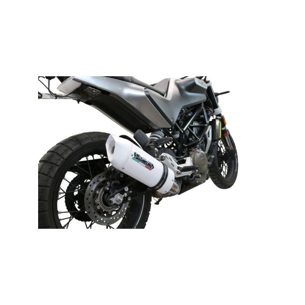 Глушник G.P.R Albus Evo4 Slip-On, Алюміній - Husqvarna Svartpilen 401 20 e4