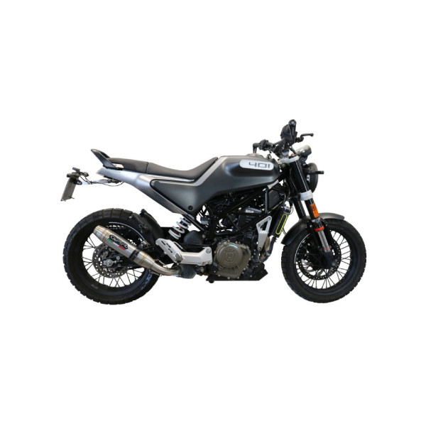 Глушник G.P.R Deeptone Inox Slip-on, Нержавіюча сталь - Husqvarna Vitpilen 401 21-22 e5