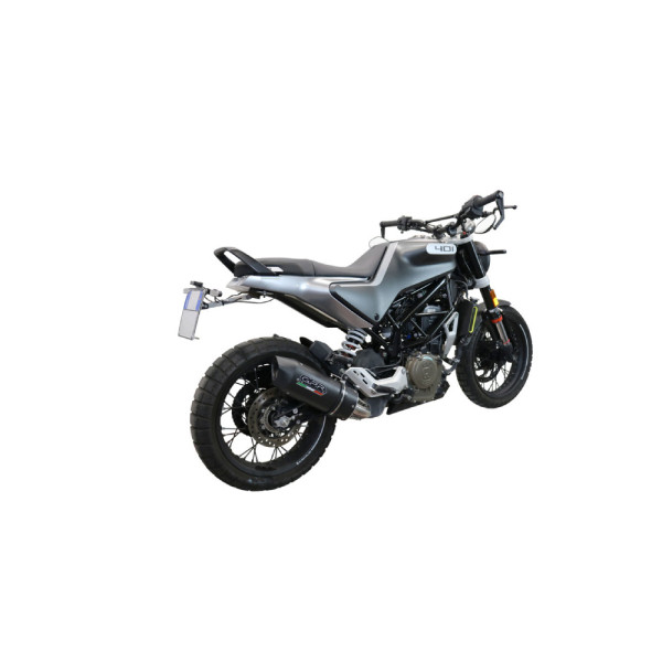 Глушник G.P.R Furore Evo4 Nero Slip-On, Чорний Алюміній - Husqvarna Vitpilen 401 20 e4