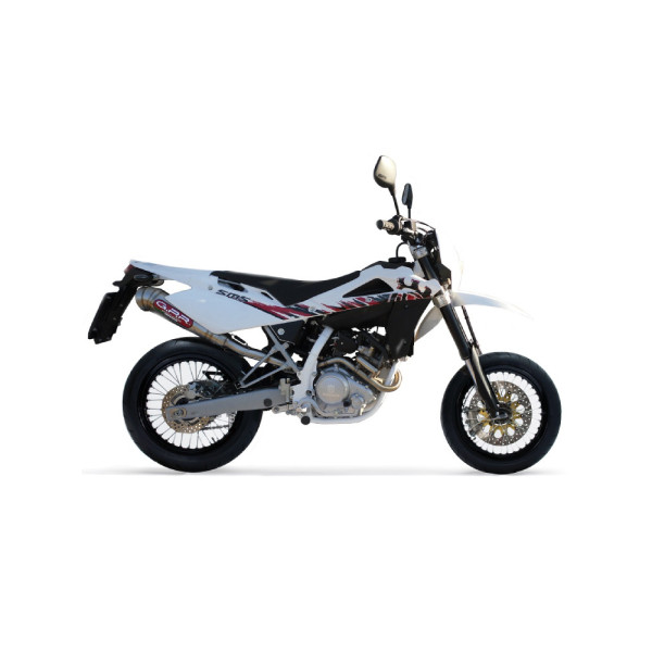 Повний вихлопний система G.P.R Powercone Evo Нержавіюча сталь - Husqvarna TE 125 4T 10-13