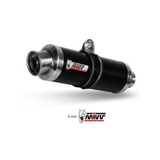 Глушник мотоцикловий Slip-On Line (GP) MIVV для Kawasaki Ninja 250 R (08-13) carbon