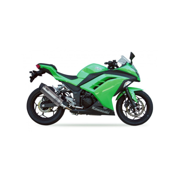 Глушник мотоцикловий IXIL SOVE Hexoval Xtrem Evolution Kawasaki Ninja 250-300 R (13-15)/ Z 300