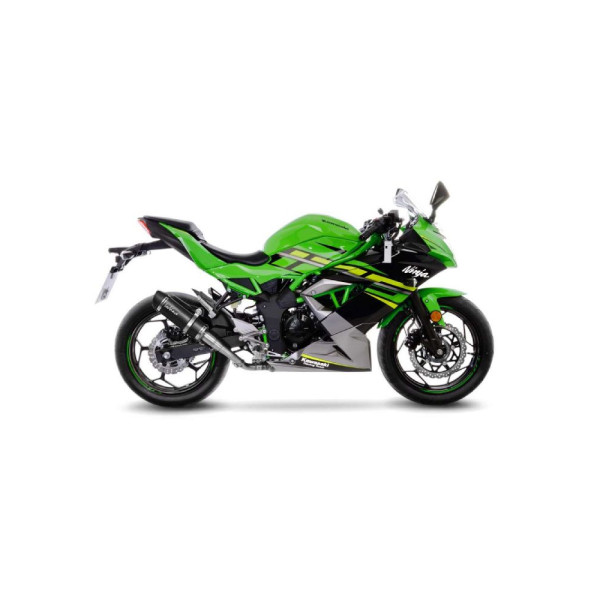 Глушник мотоцикловий LeoVince GP Corsa Evo Kawasaki Z 125/ Ninja 125 (19-) вуглецеве волокно