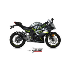 Глушник мотоцикловий Slip-On (GP Pro) MIVV для Kawasaki Ninja 125 / Z125 (19-) чорний