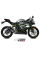 Глушник мотоцикловий Slip-On Line (MK3) MIVV для Kawasaki Ninja 125 / Z125 (19-) чорний