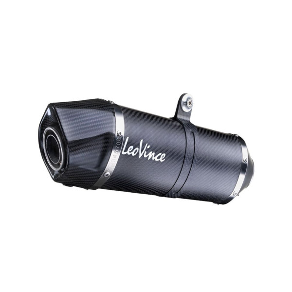 Глушник мотоцикловий LeoVince LV One Evo Slip-On, Carbon для Kawasaki Ninja 125 / Z 125 19-21