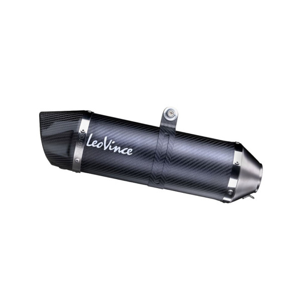Глушник мотоцикловий LeoVince LV One Evo Slip-On, Carbon для Kawasaki Ninja 125 / Z 125 19-21