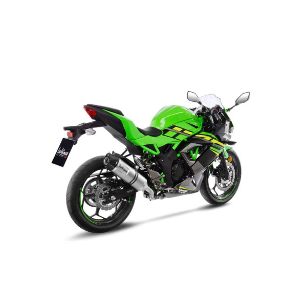 Глушник мотоцикловий LeoVince LV One Evo Slip-On, Нержавіюча сталь для Kawasaki Ninja 125 / Z 125 (19-)