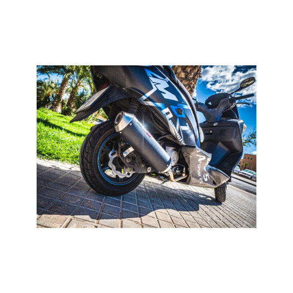 Повний вихлопний система G.P.R Evo4 Road Нержавіюча сталь - Kawasaki J 300 14-16