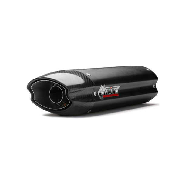 Глушник мотоцикловий Slip-On Line (Suono) MIVV для Kawasaki ZX-6R (07-08) чорний