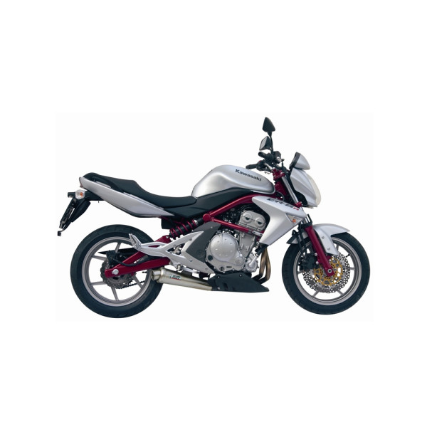 Глушник мотоцикловий Slip-On (X-Cone) MIVV для Kawasaki ER-6N / 6F (05-11) / Versys 650 (06-14) срібний