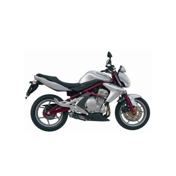 Глушник мотоцикловий Slip-On Line (Oval) MIVV для Kawasaki ER 6n / f (05-11) / Versys 650 (06-14) carbon