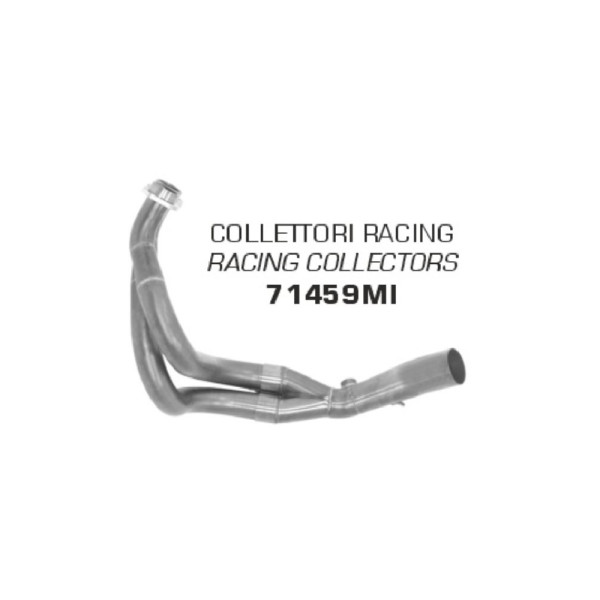 Колектор Arrow - Kawasaki ER-6F 12-16/ER-6N 12-16/ Versys 650 15-16/Versys 650 17-20