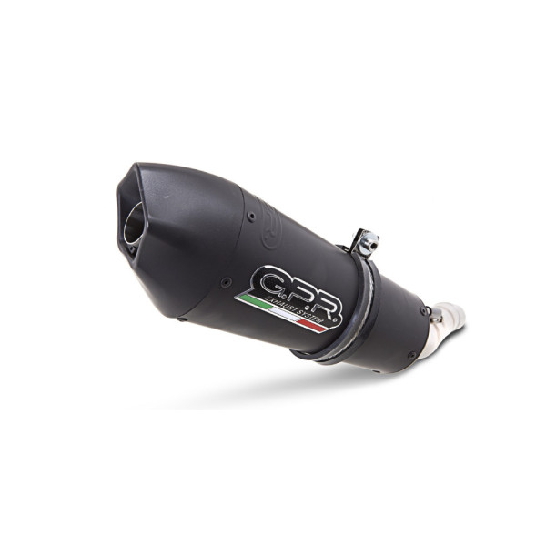 Глушник G.P.R Gpe Ann. Чорний Титан Slip-On, Чорний Титан - Kawasaki Er 6 N - F 05-11