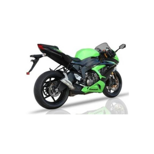 Глушник мотоцикловий IXIL L2X Dual Hyperlow Kawasaki ZX-6R Ninja (09-13)/ ZX 636 R (13-20)