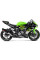 Глушник мотоцикловий Akrapović Kawasaki Ninja ZX-6R 636 (13-20)/ Ninja ZX-6R (09-24) Slip-On Line, Carbon