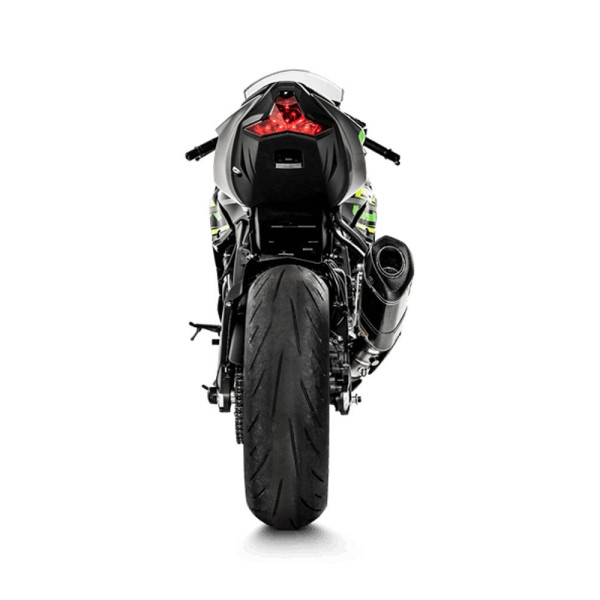 Глушник мотоцикловий Akrapović Kawasaki Ninja ZX-6R 636 (13-20)/ Ninja ZX-6R (09-24) Slip-On Line, Carbon