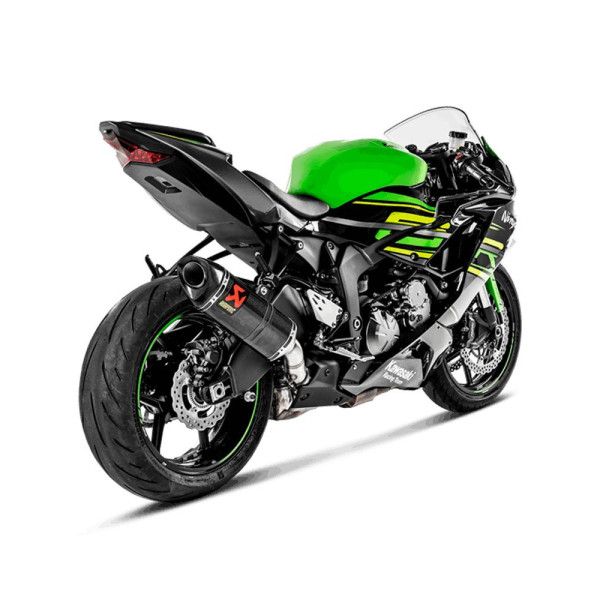 Глушник мотоцикловий Akrapović Kawasaki Ninja ZX-6R 636 (13-20)/ Ninja ZX-6R (09-24) Slip-On Line, Carbon