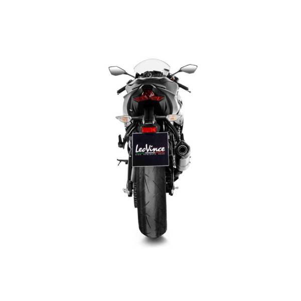 Вихлопна система LeoVince LV One Evo Slip-On, Нержавіюча сталь для Kawasaki ZX-6R Ninja 19-20