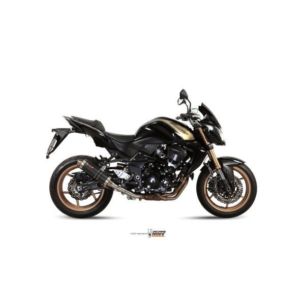 Глушник мотоцикловий Slip-On Line (GP) MIVV для Kawasaki Z750 R (11-14) carbon