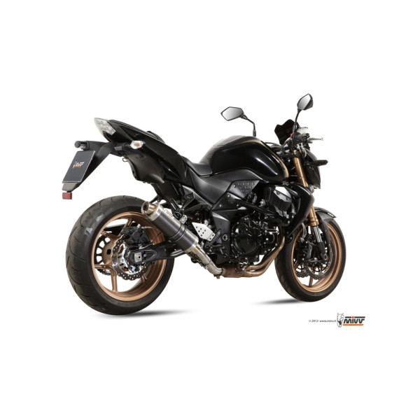 Глушник мотоцикловий Slip-On Line (GP) MIVV для Kawasaki Z750 R (11-14) carbon