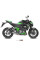 Глушник мотоцикловий Slip-On Line (GP) MIVV для Kawasaki Z800 (13-16) чорний