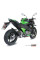 Глушник мотоцикловий Slip-On Line (GP) MIVV для Kawasaki Z800 (13-16) чорний