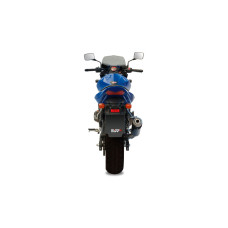 Глушник мотоцикловий Slip-On Line (GP) MIVV для Kawasaki Z750 (04-06) carbon