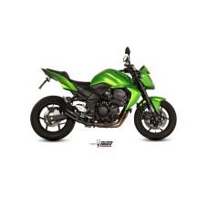 Глушник мотоцикловий Slip-On Line (Double Gun) MIVV для Kawasaki Z750 (07-14) чорний