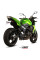 Глушник мотоцикловий Slip-On Line (Double Gun) MIVV для Kawasaki Z750 (07-14) чорний